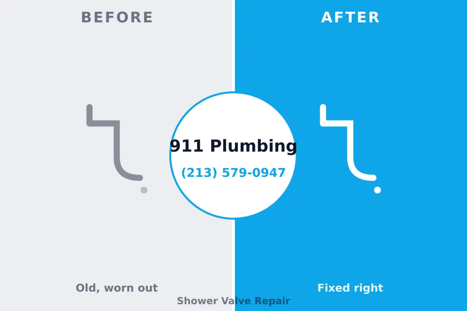 Before and after: plumbing company Sawgrass, FL